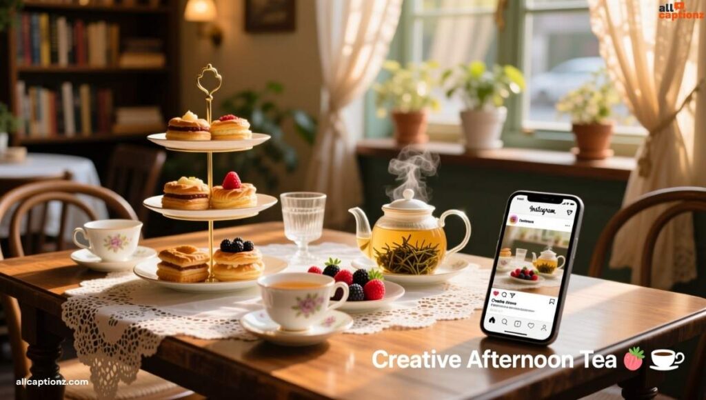 creative-afternoon-tea-captions-for-instagram