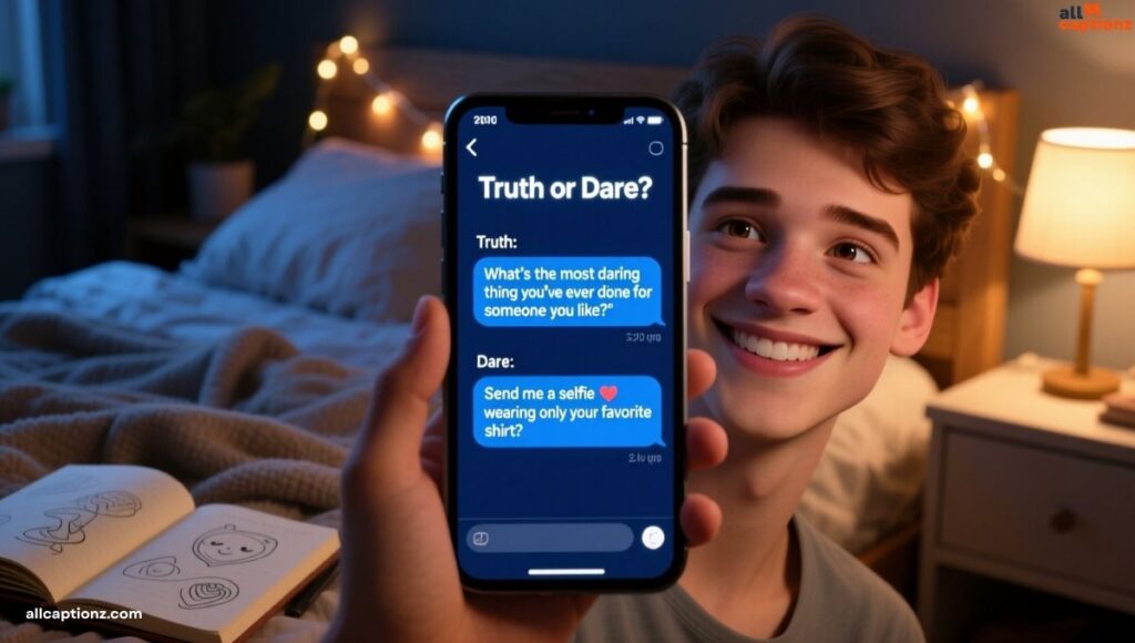 Truth or Dare Questions Over Text Flirty